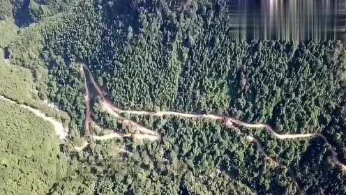 中国最斜山路,中国最陡峭的山路视频