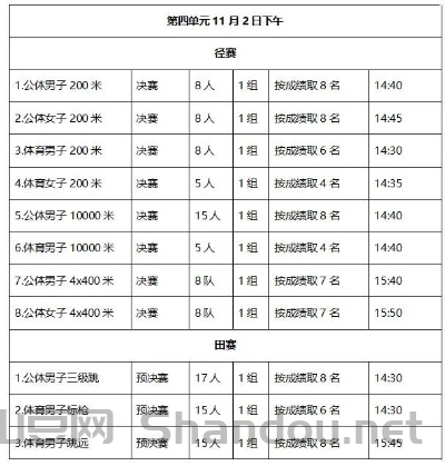 比赛时间表格教程，比赛时间表格教程图片