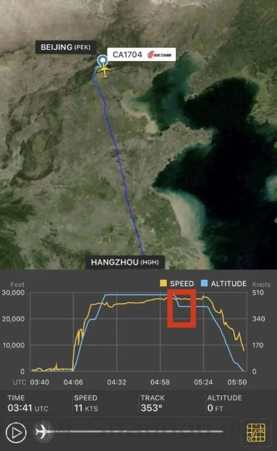 中国谁最疯,ca722航班回国经过