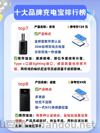 双弹窗充电宝十大排名,双弹窗充电宝十大排名品牌