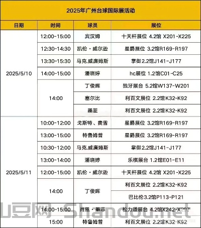 广州近日台球比赛时间,广州近日台球比赛时间表