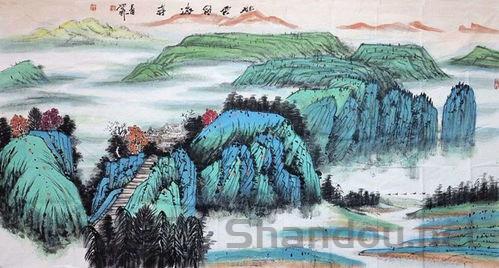 中国最震撼的国画作品，中国最震撼的国画