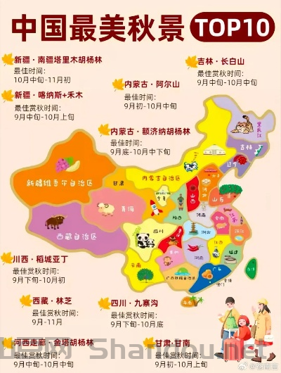 中国最漂亮银杏景点在哪里，中国最漂亮银杏景点