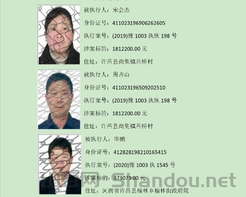 河南疫情失信，河南疫情失信人员名单